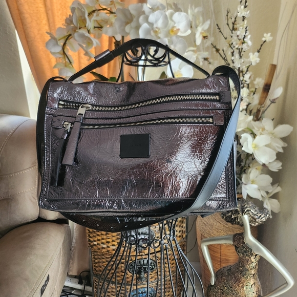 ALL SAINTS Palo Duro Leather Crossbody Bag